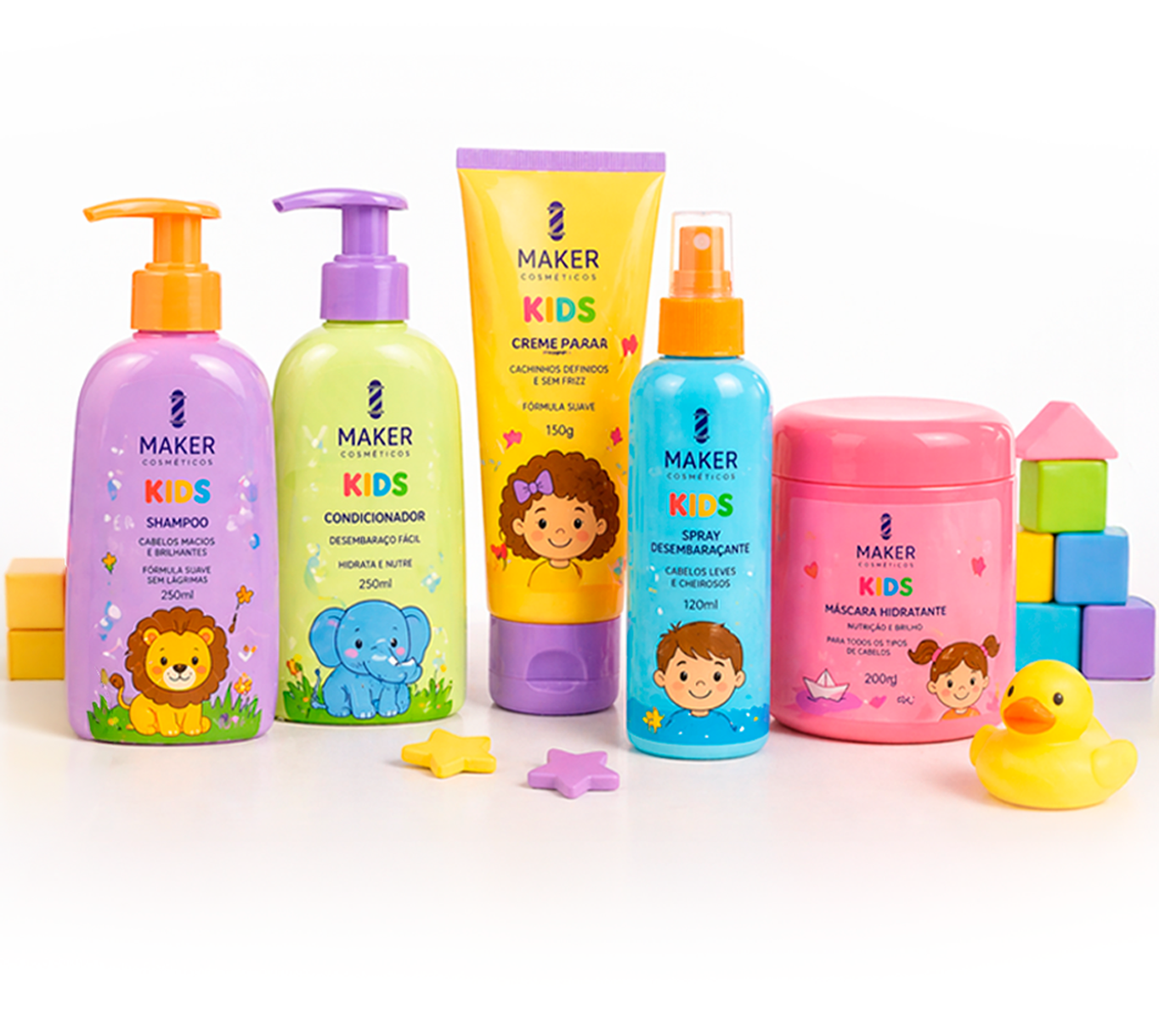 Linha infantil da Maker Cosméticos