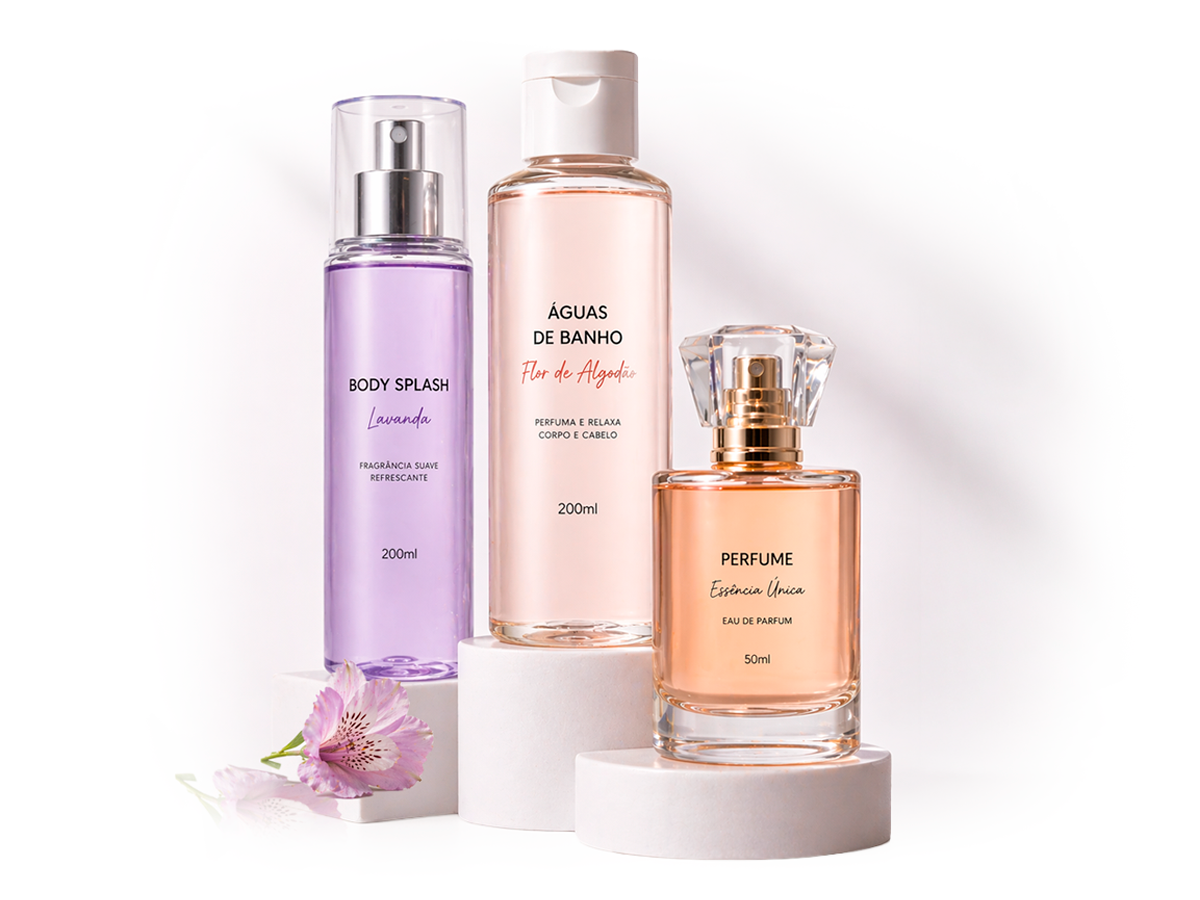 Linha de perfumaria da Maker Cosméticos